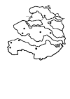 Zeeland, a province of the Netherlands, which is surrounded by many sea. The plots are shown in the drawing.